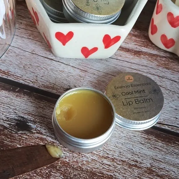 Vegan Hydrating Lip Balm - Cool Mint (10g)