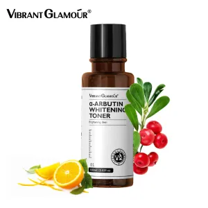 VIBRANT GLAMOUR α-Arbutin Whitening Toner Niacinamide Reduce Dark Spots 100ml