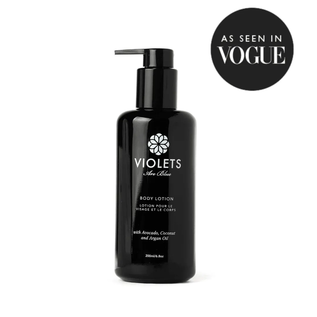 Violets Are Blue Anti-aging Face and Body Lotion with Argan and Avocado oil