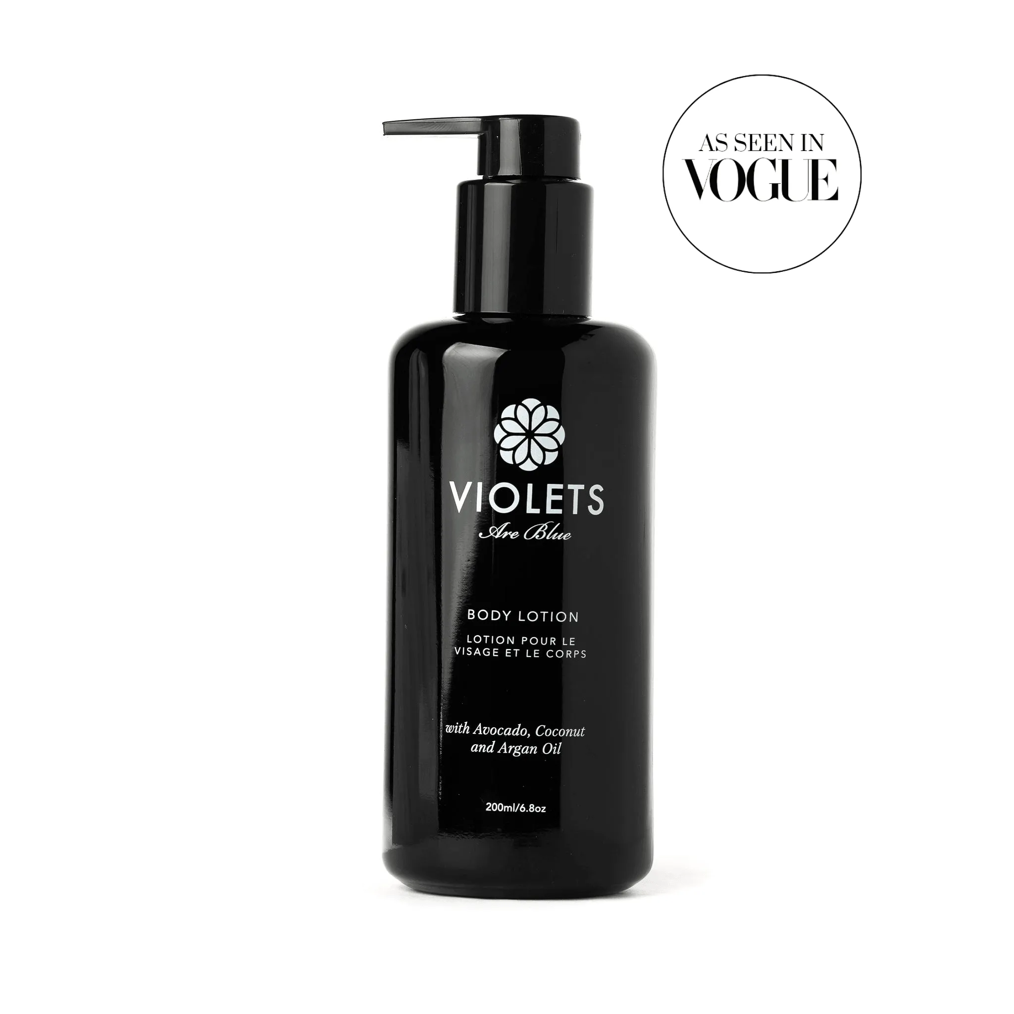 Violets Are Blue Anti-aging Face and Body Lotion with Argan and Avocado oil