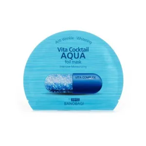 Vita Cocktail Aqua Foil Mask - 1 Box of 10 Sheets
