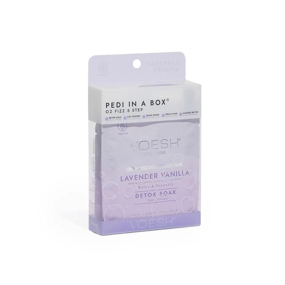 Voesh Pedi in a Box 5 Step - Lavender Vanilla