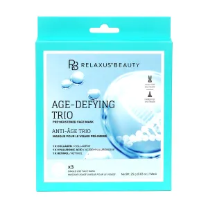 Wholesale Age-Defying Trio Face Masks (3-Pack) - Displayer of 12