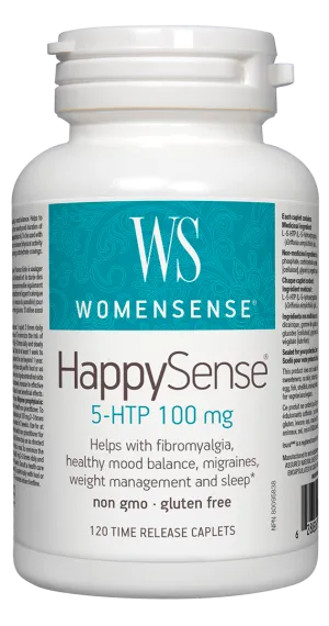 Womensense HappySense 5-HTP 100mg - 120 Caplets